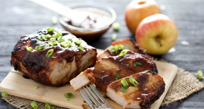 Thankfully, Fall Isn’t The Only Time You Can Indulge In This Apple Butter Pork Tenderloin