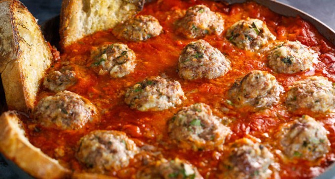 Everyone Has Their Version Of Comfort Food But These Cheesy Garlic Meatballs Are A Favorite