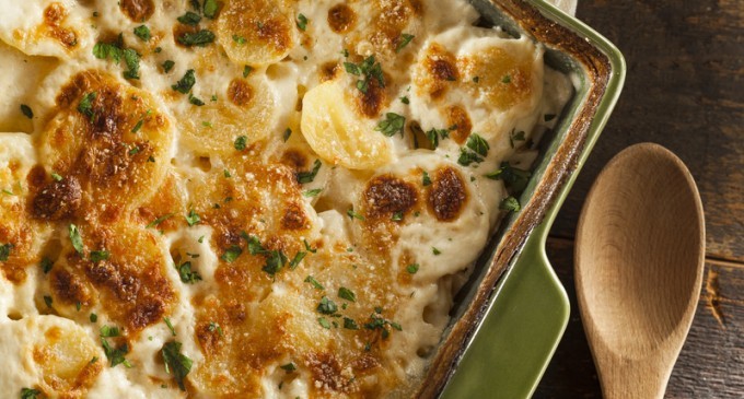 Creamy, Cheesy & Absolutely Decadent Scalloped Potatoes