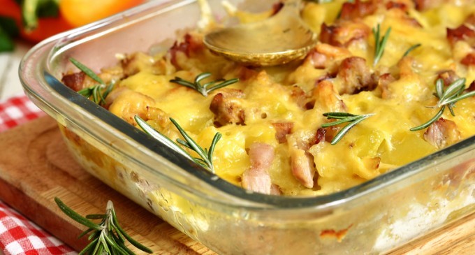 This Bacon, Cheese, Onion & Potato Casserole Is Mouthwateringly Good!