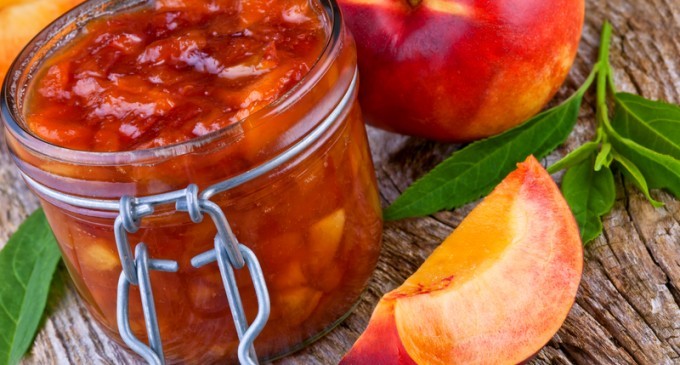 The Secret To Making Homemade Peach Jam