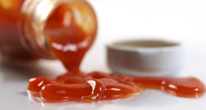 Heinz Just Revealed The Easiest Way To Pour Out Their Ketchup From Those Old-School Glass Bottles